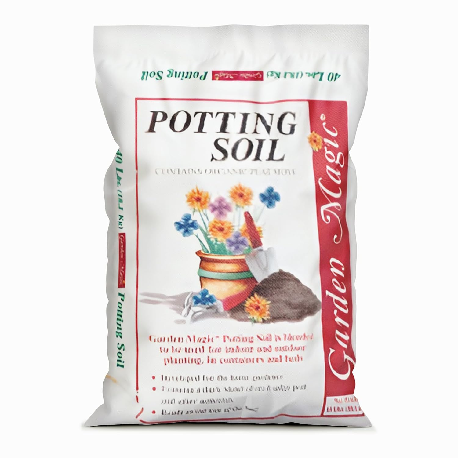 Miracle-Gro Organic Outdoor Potting Mix - Plant Soil for Outdoor Container Plants, Contains Quick-Release Natural Fertilizer, OMRI Listed, 16 qt. - Hình 15