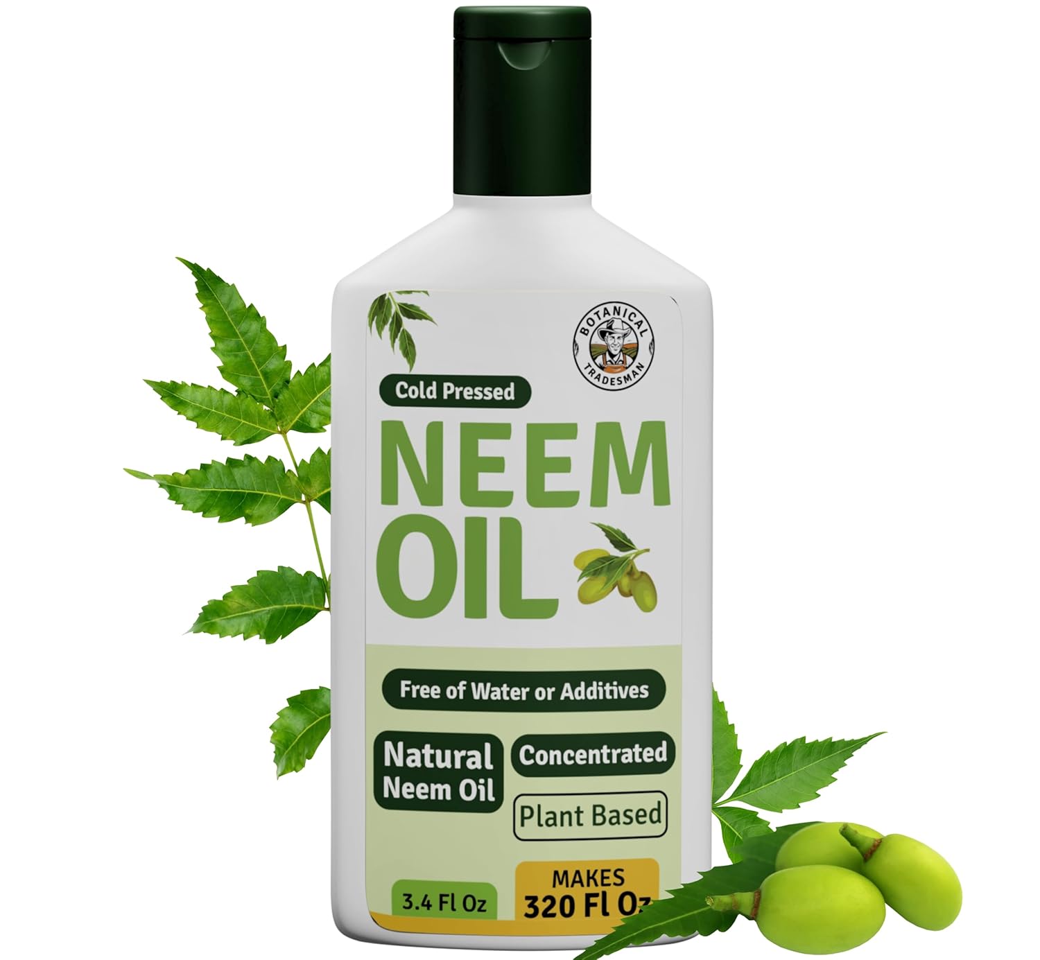 Neem Oil – 100 ml Pure, Cold-Pressed, Plant-Based Oil for Indoor & Outdoor Plant Care, DIY Mixing Concentrate - Hình 8
