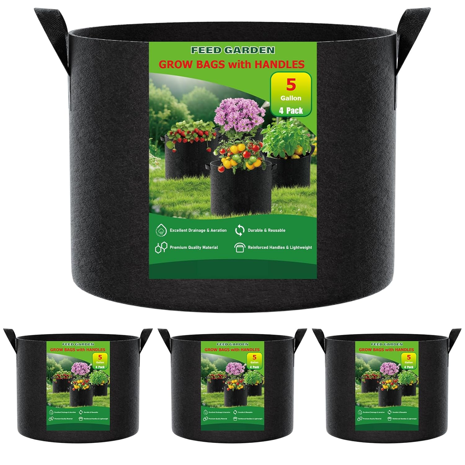 Miracle-Gro Organic Outdoor Potting Mix - Plant Soil for Outdoor Container Plants, Contains Quick-Release Natural Fertilizer, OMRI Listed, 16 qt. - Hình 9