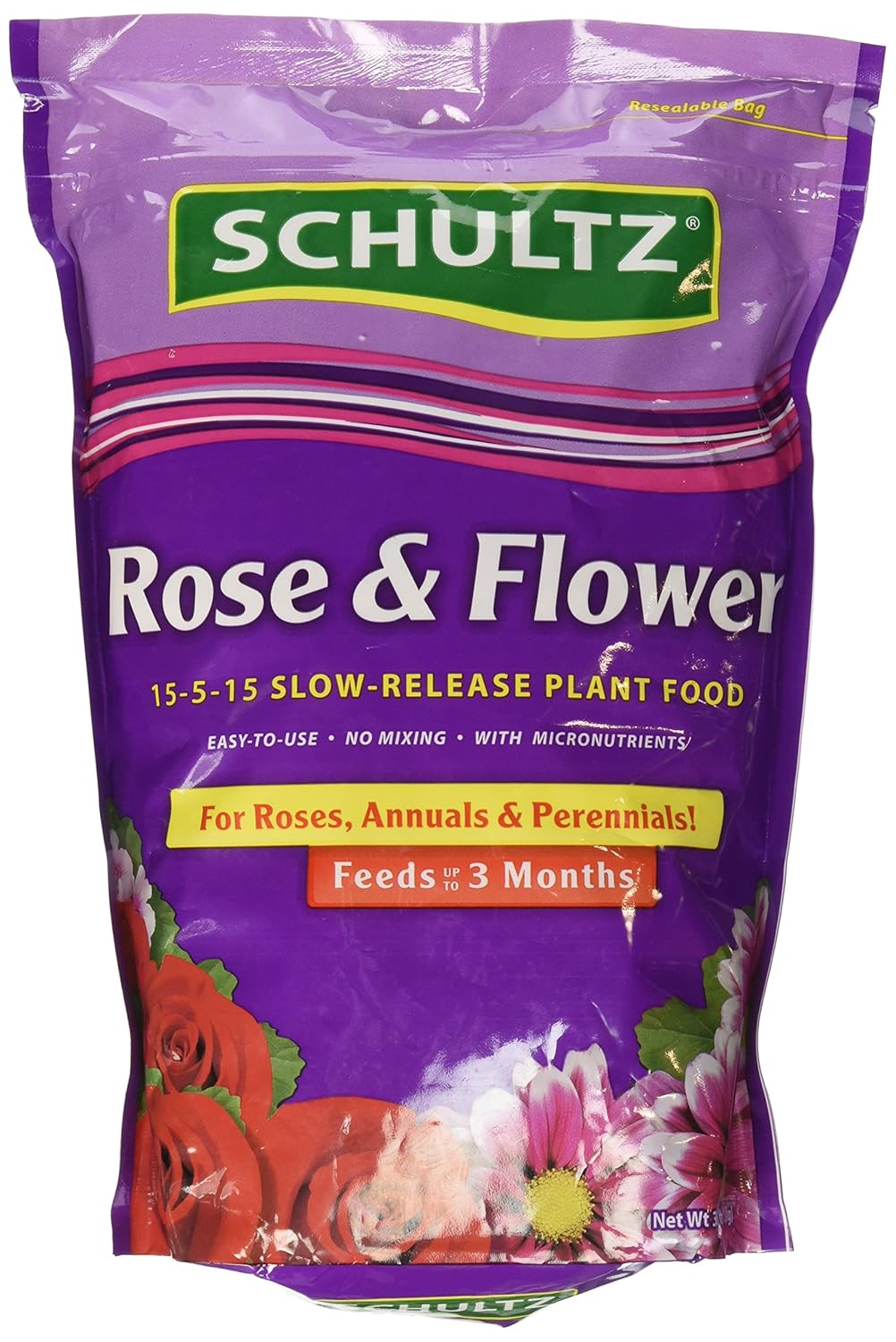 Schultz Spf48410 Rose & Flower Slow-Release Plant Food, 15-5-15, 3.5 Lbs. - Hình 4