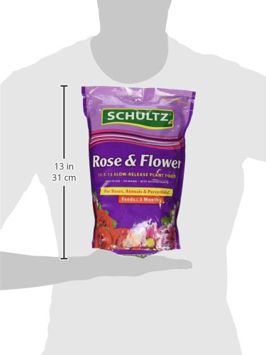 Schultz Spf48410 Rose & Flower Slow-Release Plant Food, 15-5-15, 3.5 Lbs. - Hình 2