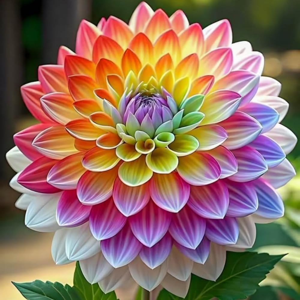 500+ Perennial Dahlia Flower Seeds Exotic Multi-Color Beautiful Dahlia Seeds for Planting Non-GMO Flowers Seeds Garden Outdoor - Hình 5