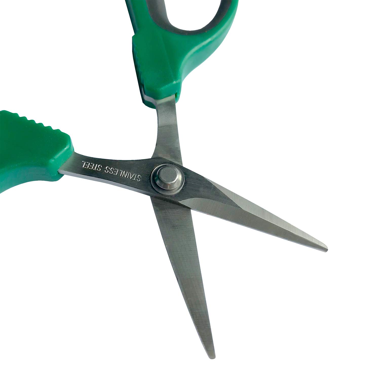 6-Inch Stainless Steel Garden Bonsai Pruning Shears with 40mm Straight Blade Pruners, Anti-Slip Softgrip Micro-Tip Snip - Hình 3