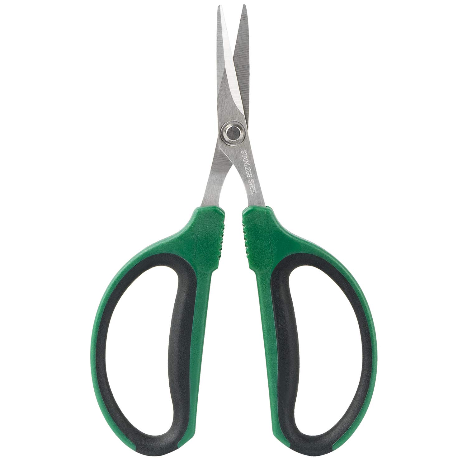 6-Inch Stainless Steel Garden Bonsai Pruning Shears with 40mm Straight Blade Pruners, Anti-Slip Softgrip Micro-Tip Snip - Hình 6