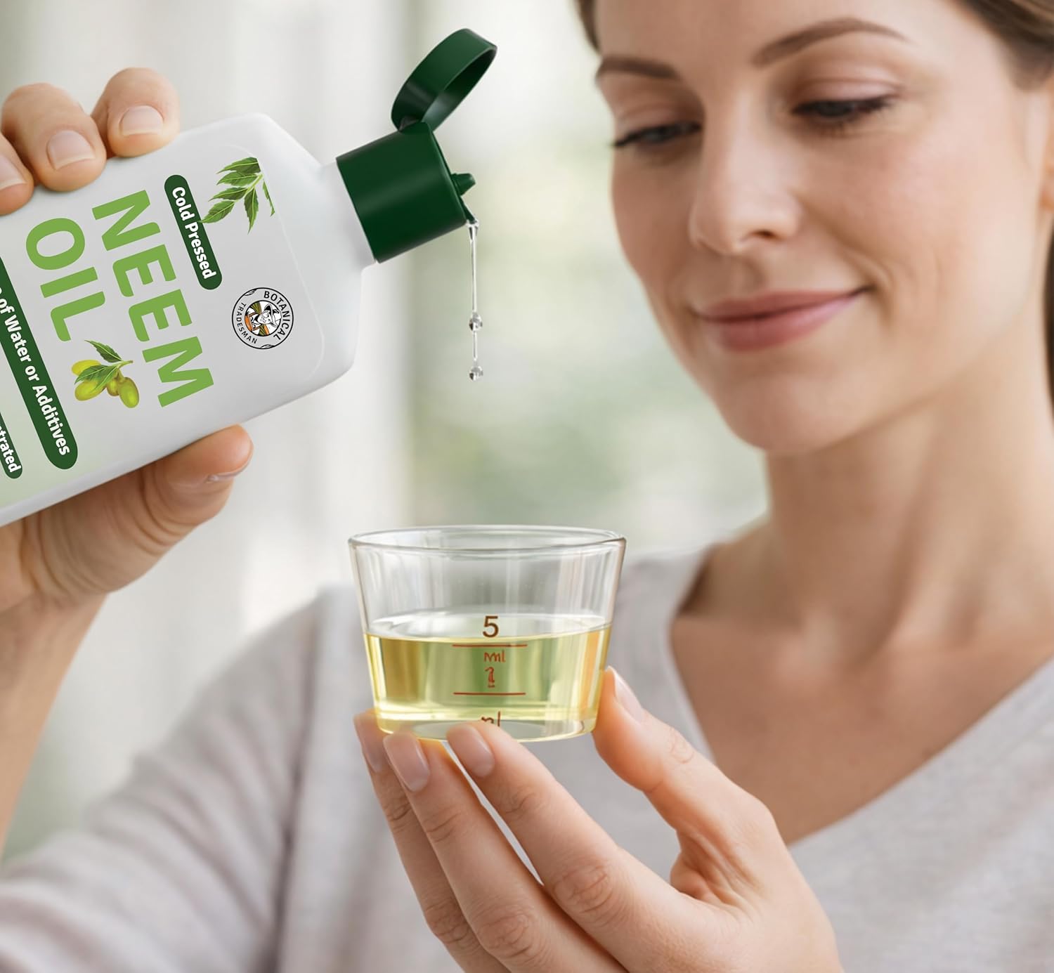 Neem Oil – 100 ml Pure, Cold-Pressed, Plant-Based Oil for Indoor & Outdoor Plant Care, DIY Mixing Concentrate - Hình 6