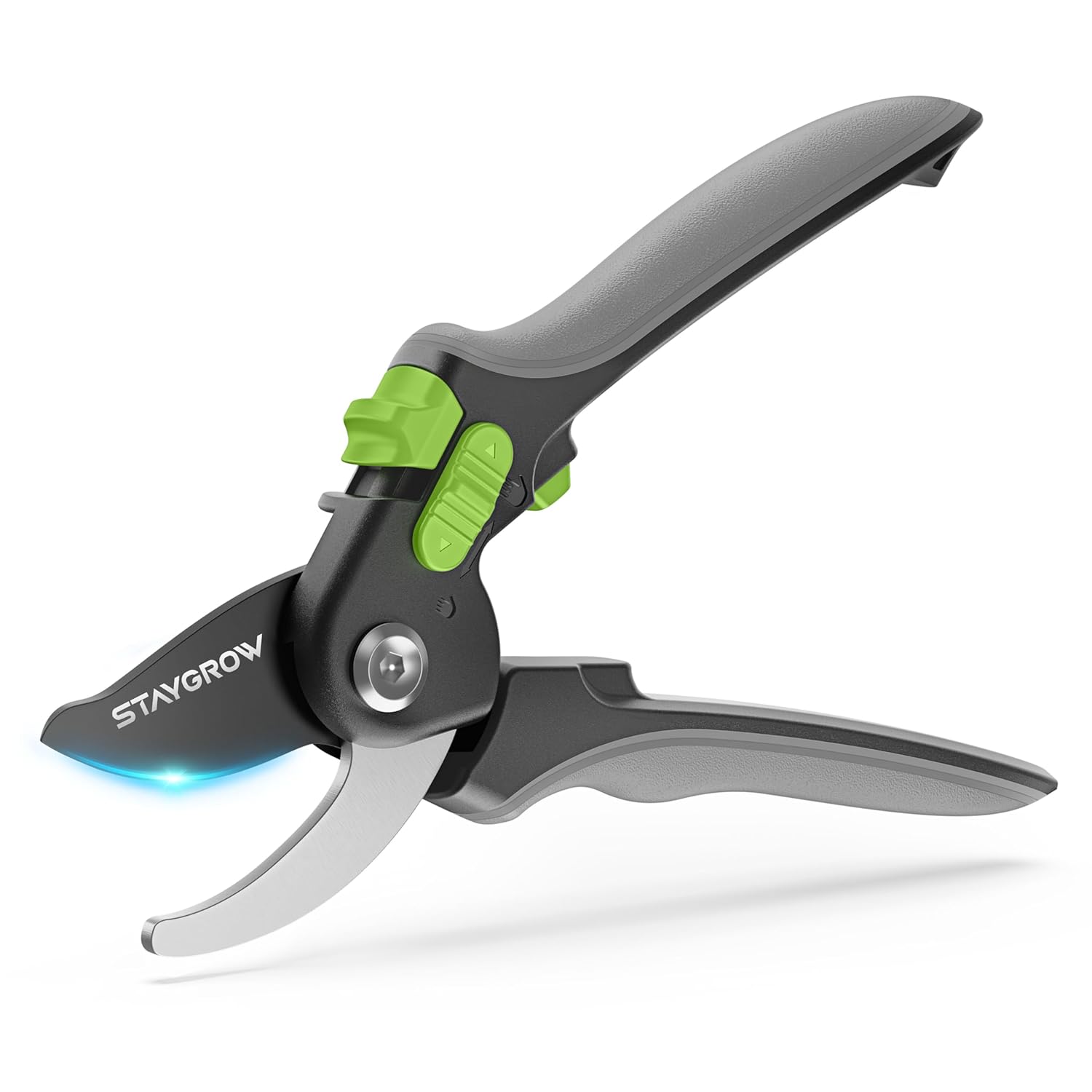 Pruning Shears for Gardening,8.5" SK5 Garden Shears Cuts 10000+ Times Staying Sharp, Garden Scissors with One-handed Unlocking&Adjustable Handle, Garden Clippers Gardening Tools for Men Women - Amazon.com : STAYGROW Pruning Shears for Gardening...
