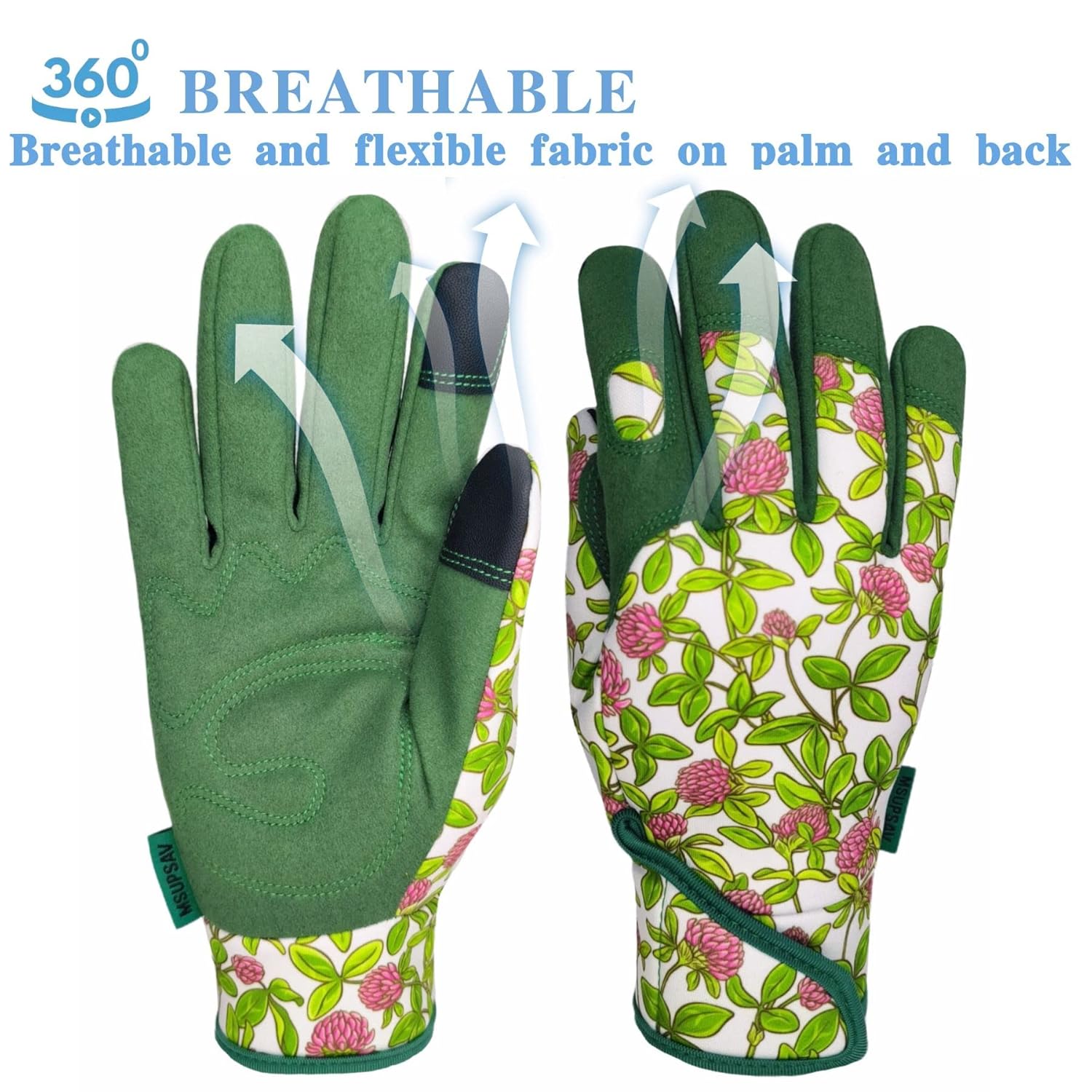 Thorn Proof&Puncture Resistant Gardening Gloves with Grip,Garden Glove for Women, Leather Yard Work Gifts - Hình 6