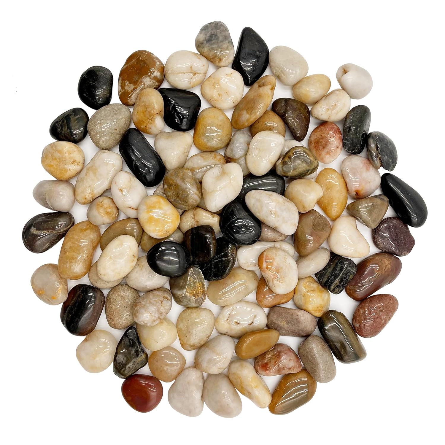 RITOLLO River Rocks Pebbles for Indoor Plants 3/8-1 Inch Natural Aquarium Gravel Decorative Fish Tank Rocks Garden Landscaping Decor - Amazon.com: RITOLLO River Rocks Pebbles for Indoor...