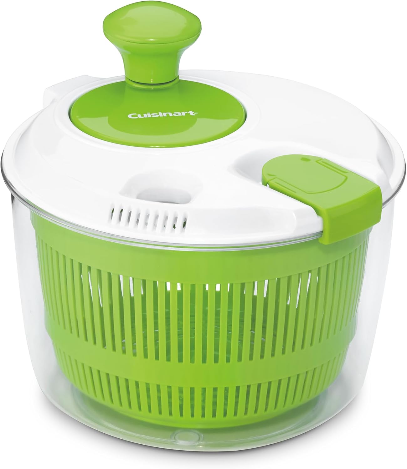 Cuisinart Salad Spinner- Wash, Spin & Dry Salad Greens, Fruits & Vegetables, 3qt, CTG-00-SSAS - QUICK &amp; CONVENIENT: Wash and spin-dry salad gr...